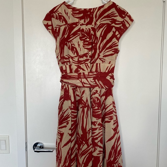 Liz Claiborne belted summer dress - Picture 4 of 5